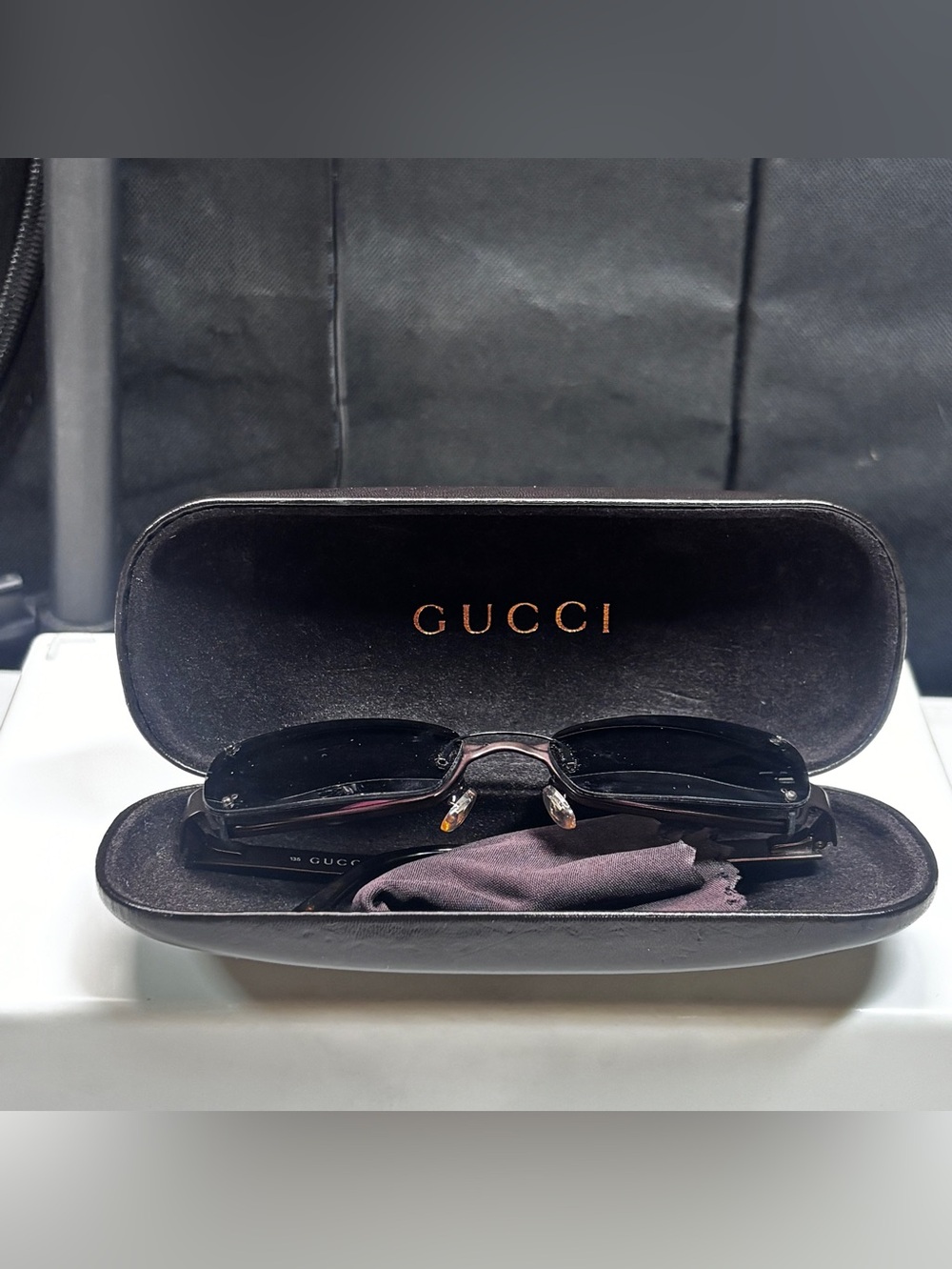 GUCCI GG 2769/STRASS NDE BROWN GUNMETAL AUTHENTIC FRAMES EYEGLASSES frames only